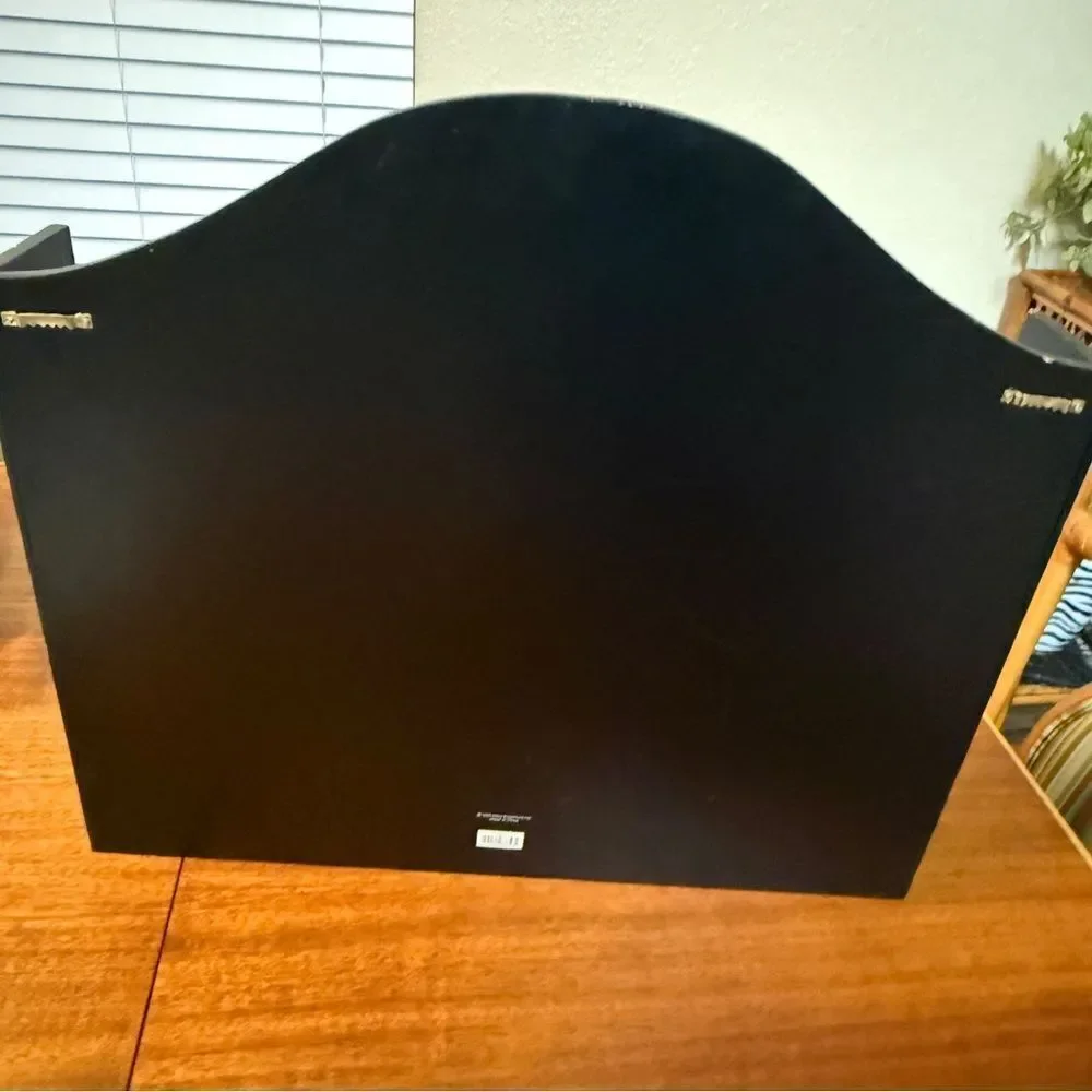 Vintage Rare Mary Engelbreit Wood Black Store Display Shelf For ABC Letters